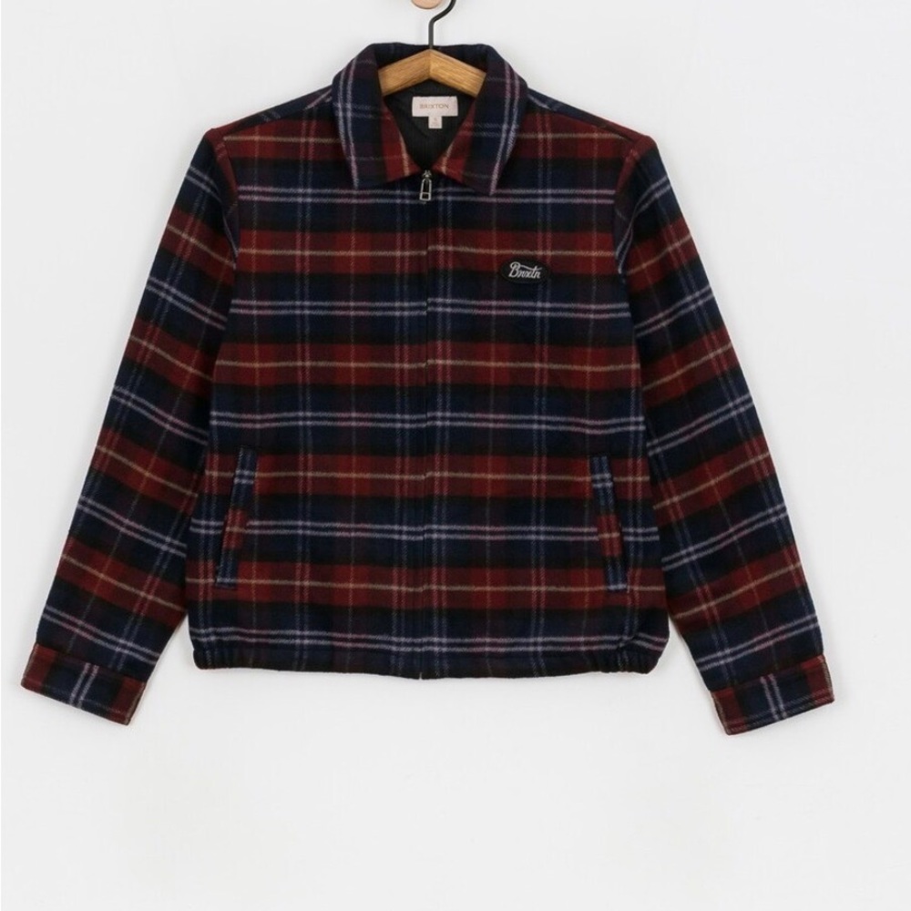 Brixton Utopia Cordovan Bomber Jacket - Picture 2 of 9
